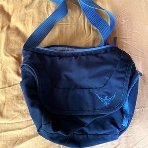 Osprey Blue Messenger Bag Durable Everyday Essential